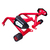 Slider Mach para Italika Vort-x 250 – Protección en Acero Rojo