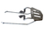 Parrilla Mach para Italika 250Z 2014–2019 y 250SZ 2023 – Portabultos Articulado en internet