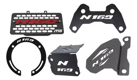 Kit de Embellecedores Protectores para Bajaj Pulsar N160 – Estilo y Defensa