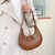 Imagem do Bolsa Feminina Hobo de Couro Meia Lua