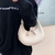 Bolsa Feminina Hobo de Couro Meia Lua