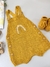 Romper Tricot Tomás - Mostarda