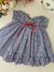 Vestido Dolores - Azul Marinho Xadrez - loja online