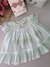Vestido Kiara - Verde Água - Cheiro do Campo Baby