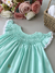 Vestido Casinha de Abelha - Verde Água - comprar online