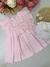 Vestido Babados - Rosa Bebê - comprar online