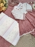 Saída Maternidade Tricot Anne - Rosê - loja online