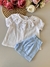 Conjunto Alice Azul Bebê - comprar online