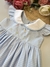 Vestido Ysabelly - Xadrez Azul Bebê - comprar online
