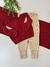 Saída Maternidade Tricot Alexandre - Vermelho - Cheiro do Campo Baby