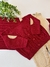 Saída Maternidade Tricot Alexandre - Vermelho - comprar online