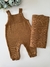 Jardineira Avulsa Tricot Leo -