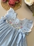 Vestido Maria - Azul Bebê - loja online