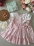 Vestido Cerejinha - Rosa Listras - comprar online
