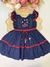Vestido Berenice - Azul Marinho