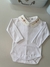 Body Manga Longa Flores - Rosê - comprar online
