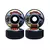 Roda Moska Rock 53mm - Preto - Nattive Skate Shop | A Melhor Skate Shop de Mandaguaçu e Região