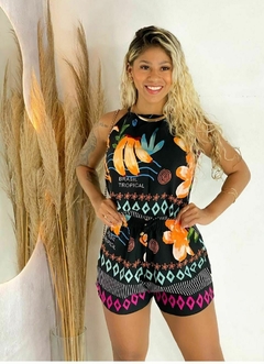 CONJ. DE SHORT E BLUSA
