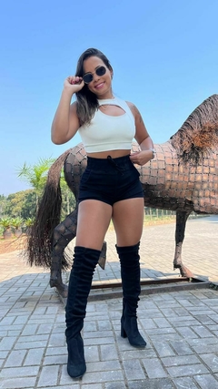 Imagem do SHORT JEANS DE AMARRAR