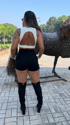 SHORT JEANS DE AMARRAR - loja online
