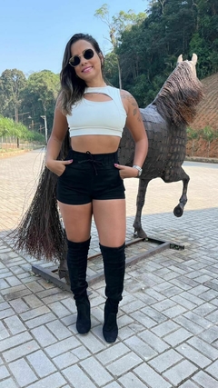 SHORT JEANS DE AMARRAR - BAZEZI FASHION