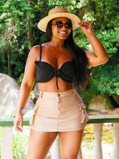 SHORT SAIA CARGO NUDE - loja online