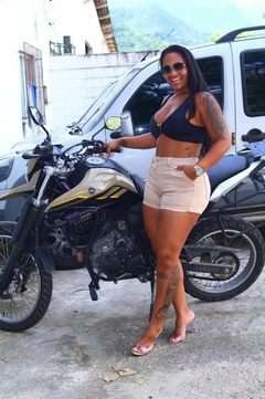 SHORT JEANS NUDE - comprar online