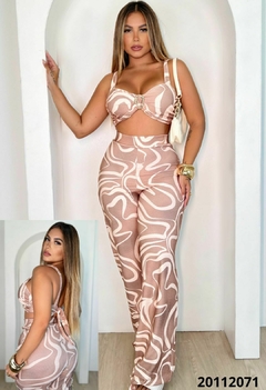 CONJ. CALÇA E CROPPED - comprar online