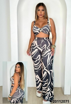CONJ. CALÇA E CROPPED - BAZEZI FASHION