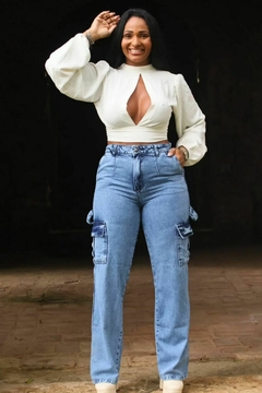 CALÇA JEANS WID LEG - comprar online