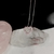 Colar de Prata Coração com Zirconia Rosa