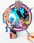 Cake Topper con VISOR SHAKER Y LUCES LED TRICOLOR - tienda online