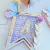 Banderin con VISOR SHAKER sin luz led (x Letra) - PARTY KIDS