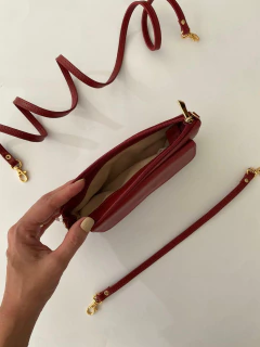 Bolsa Transversal com bolso 3 em 1 (Vermelho) - loja online