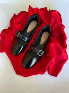 Sapatilha Mary Jane (preto)
