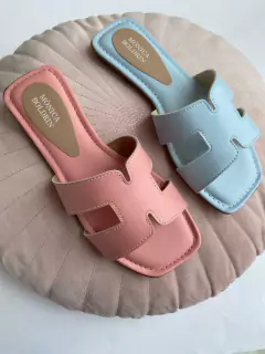 Rasteira Slide (Rosa Claro) - Mônica Boldrin Shoes