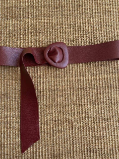 Cinto liso faixa (Vinho) - comprar online