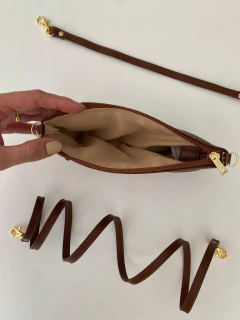Bolsa Transversal 3 em 1 (Marrom) - Mônica Boldrin Shoes