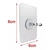 GANCHO ADESIVO PENDURE SEM FUROS COM PINO P/ PAREDE 6CMX6CM KIT COM 2 UND (7022) - comprar online