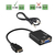 CONVERSOR CABO ADAPTADOR HDMI PARA VGA PLUG AND PLAY COM SAIDA DE ÁUDIO (3097)