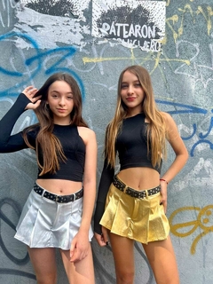 Short pollera engomado (Dorado) | SOCIPPO - comprar online
