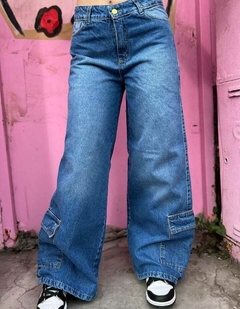 Jean wide bolsillo bajo | SOCIPPO - comprar online