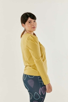 Remera Joyful (amarillo - hueso) | BUDDIES - comprar online