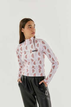 Polera Playful (Crudo - Azul) | BUDDIES en internet