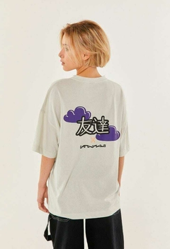 Remera Japón (Beige - Negro) | BUDDIES