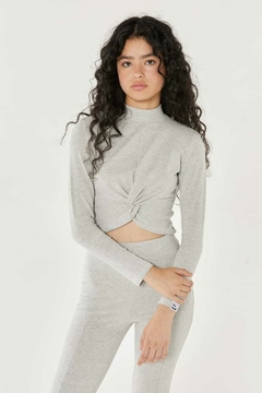Polera Hustle (Gris) | BUDDIES