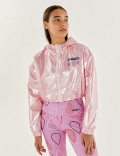 Campera Drops rompeviento (Rosa - Azul) | BUDDIES - tienda online
