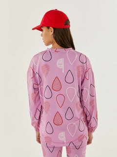 Campera Drops liviana (Rosa - Azul) | BUDDIES - comprar online