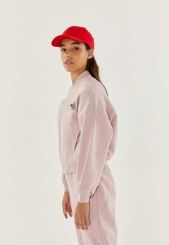 Campera Bomber Fun frisa (Rosa - Gris) | BUDDIES - comprar online