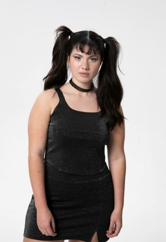Falda Elton (Negro - Rosa) | BUDDIES - comprar online